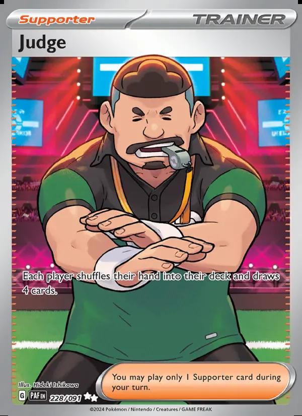 Image of Judge Paldean Fates (PAF) #228