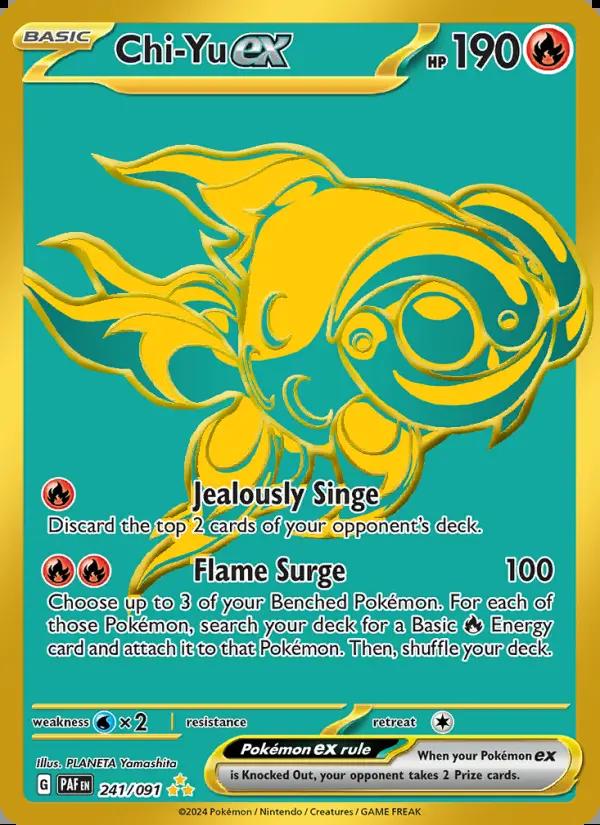 Image of Chi-Yu ex Paldean Fates (PAF) #241