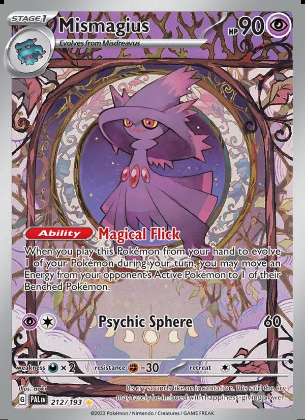 Image of Mismagius Paldea Evolved (PAL) #212