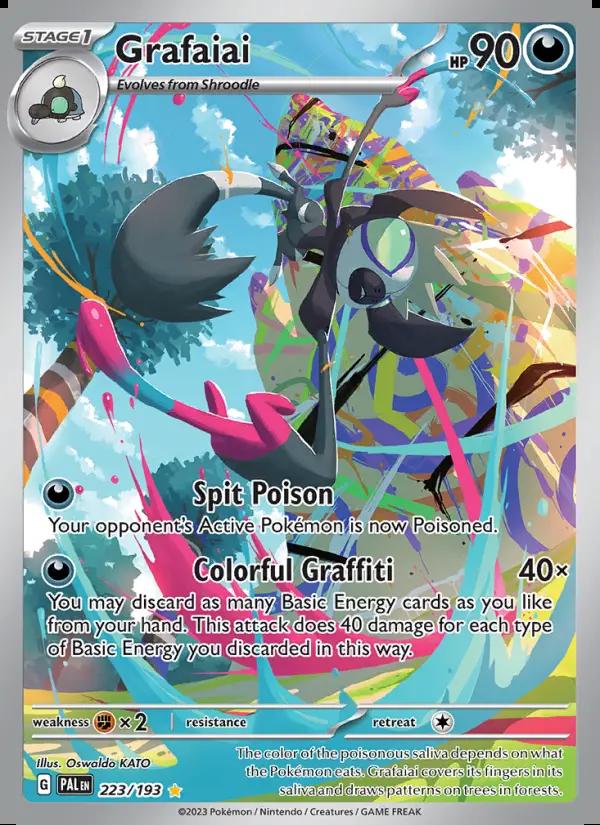 Image of Grafaiai Paldea Evolved (PAL) #223