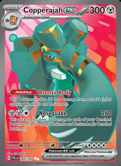 Image of Copperajah ex Paldea Evolved (PAL) #245