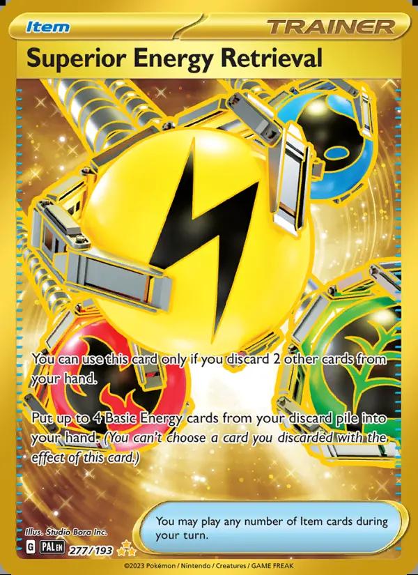 Image of Superior Energy Retrieval Paldea Evolved (PAL) #277