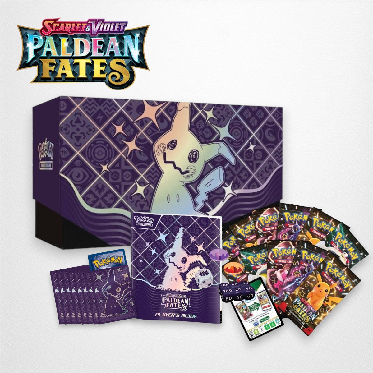 Paldean Fates, Elite Trainer Box (ETB) - Pokémon TCG: Scarlet & Violet - Pop Culture Larrikin 