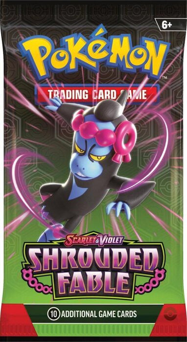 Shrouded Fable - Booster Pack - Pokemon TCG Scarlet & Violet - pack art variant C - Pop Culture Larrikin