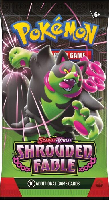 Shrouded Fable - Booster Pack - Pokemon TCG Scarlet & Violet - pack art variant D - Pop Culture Larrikin