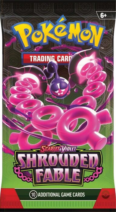 Shrouded Fable - Booster Pack - Pokemon TCG Scarlet & Violet - pack art variant A - Pop Culture Larrikin