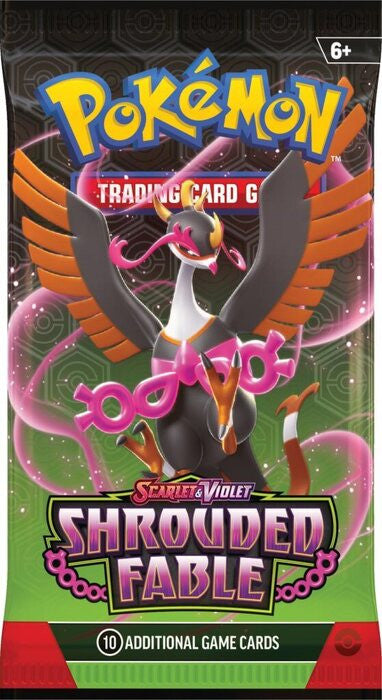 Shrouded Fable - Booster Pack - Pokemon TCG Scarlet & Violet - pack art variant B - Pop Culture Larrikin