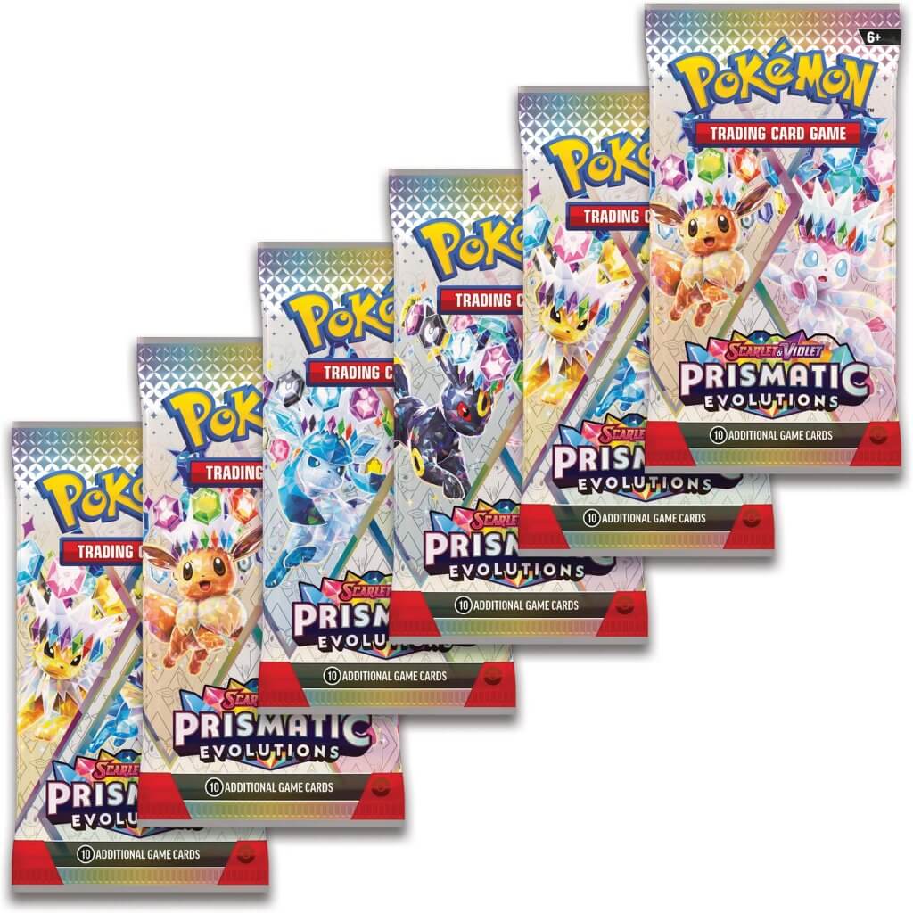 Prismatic Evolutions Booster Bundle Pokemon TCG Scarlet & Violet 8.5 - Pop Culture Larrikin 