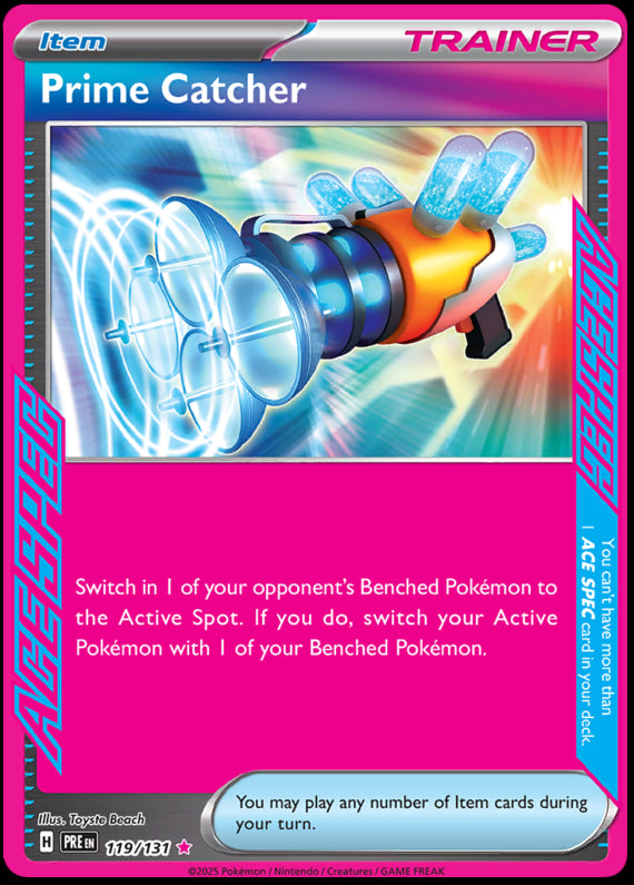 Image of Prime Catcher Prismatic Evolutions (PRE) #119