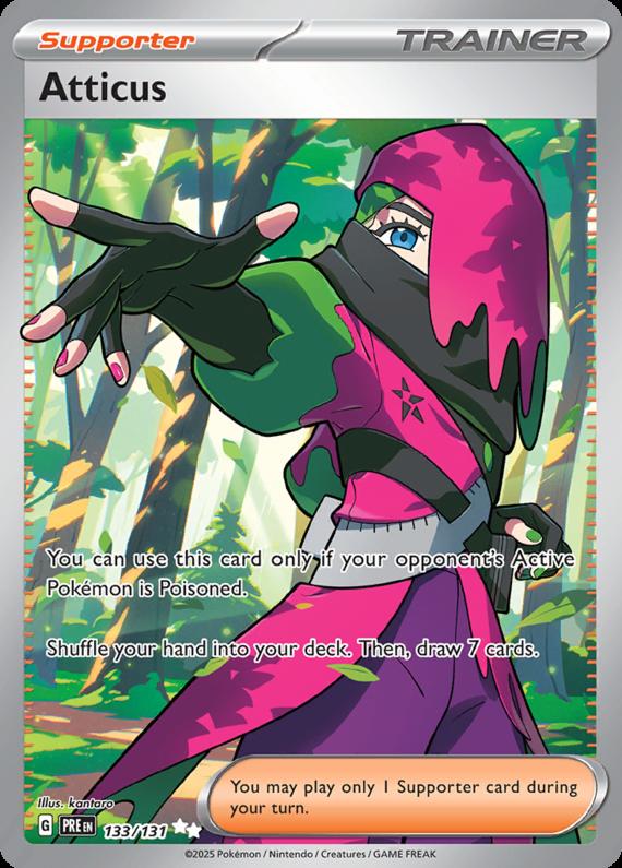 Image of Atticus Prismatic Evolutions (PRE) #133