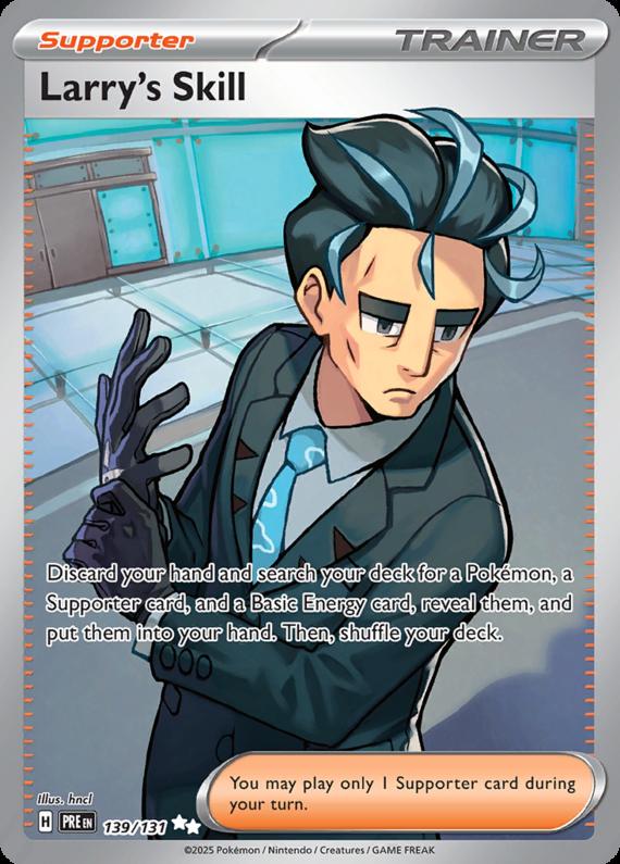 Image of Larry's Skill Prismatic Evolutions (PRE) #139