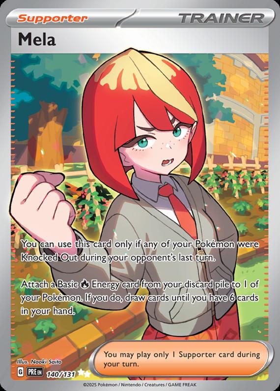 Image of Mela Prismatic Evolutions (PRE) #140