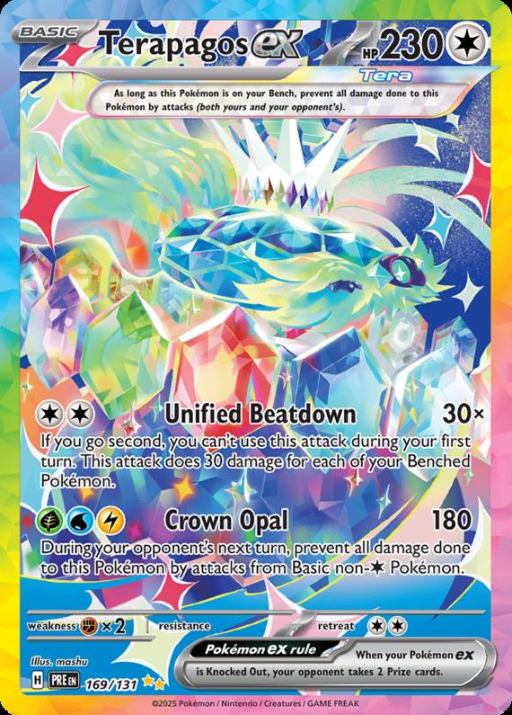 Image of Terapagos ex Prismatic Evolutions (PRE) #169