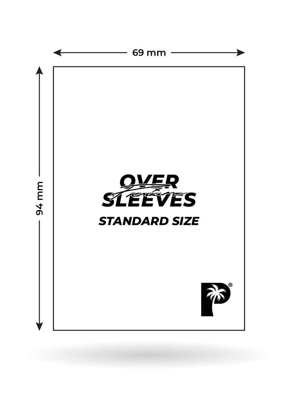 Premium Over Sleeves - Standard Size - 69 x 94mm dimensions - Palms Off Gaming - Pop Culture Larrikin