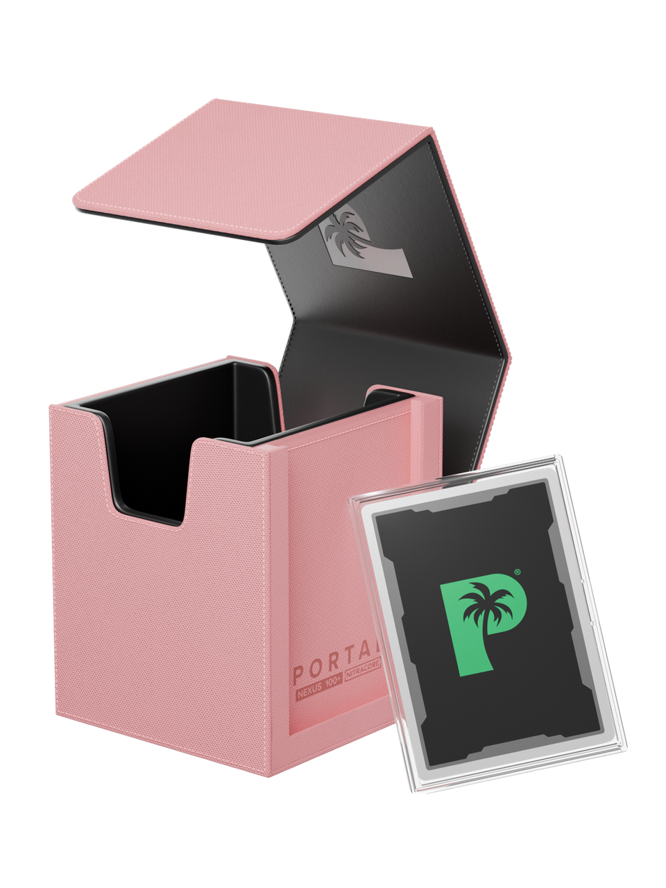 Portal Deck Box - Nexus 100+ - Palms Off Gaming - Pink - Pop Culture Larrikin