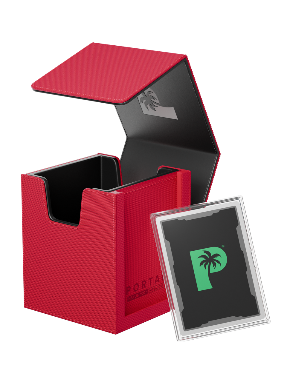 Portal Deck Box - Nexus 100+ - Palms Off Gaming - Red - Pop Culture Larrikin