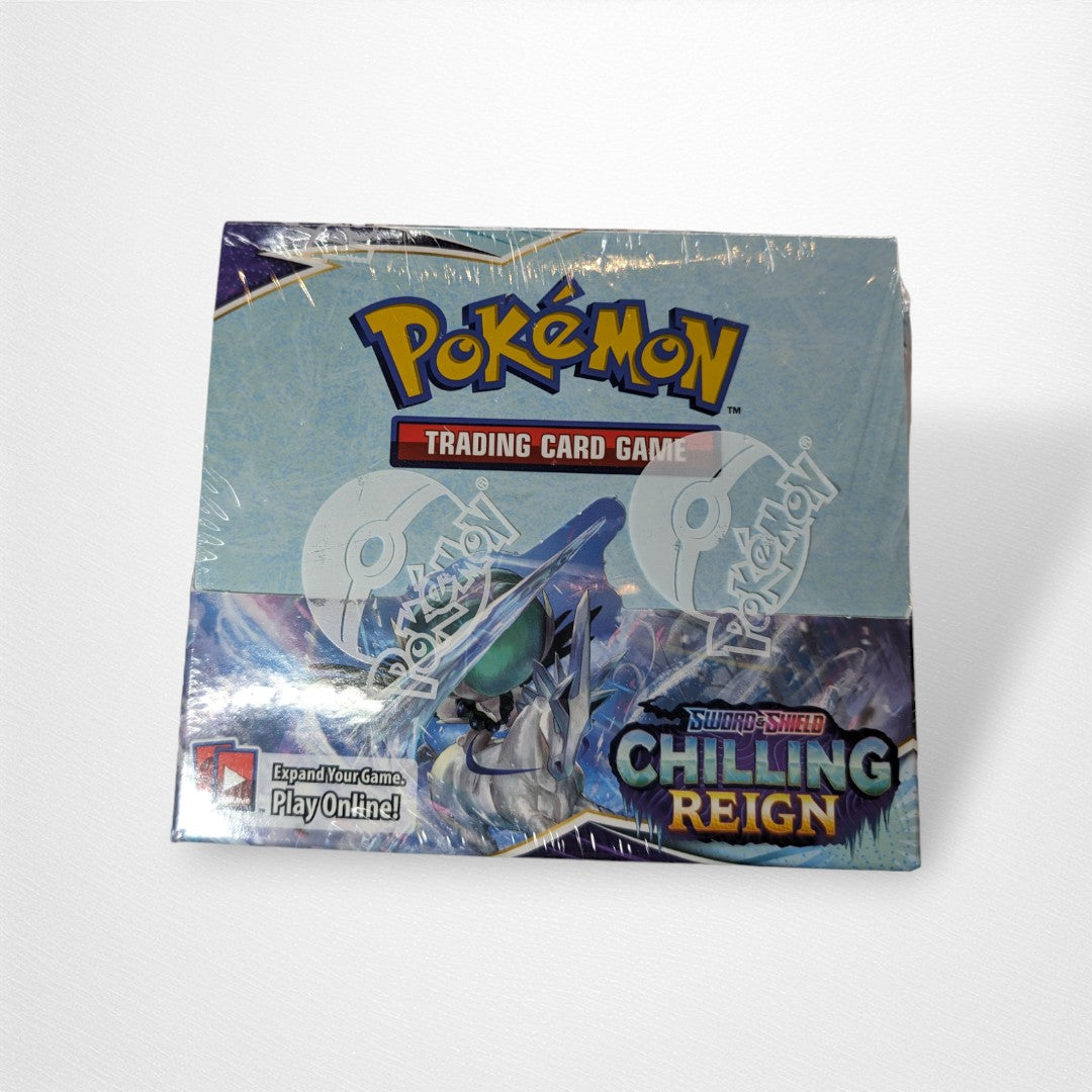 Pokemon Sword & Shield - Chilling Rain Booster Box - Pop C
