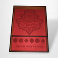 Wooden Dice Tray with Class - Arcane Engravings - Pop Culture Larrikin 