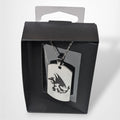 Engraved Necklace - Charizard - Pokemon - Dog Tag - Pop Culture Larrikin