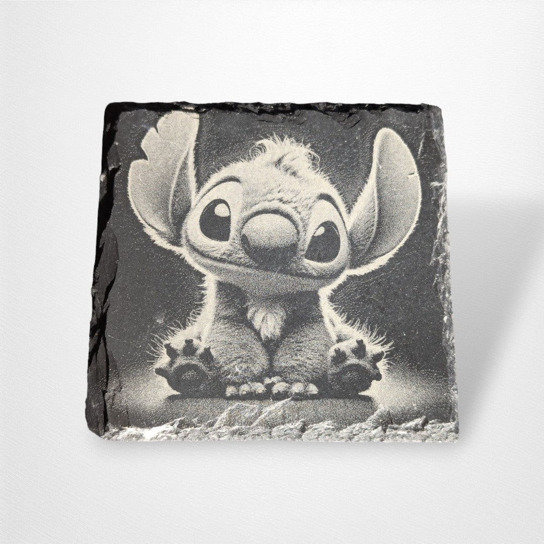 Coaster - Disney Inspired - Sitting Stitch - Pop Culture Larrikin 