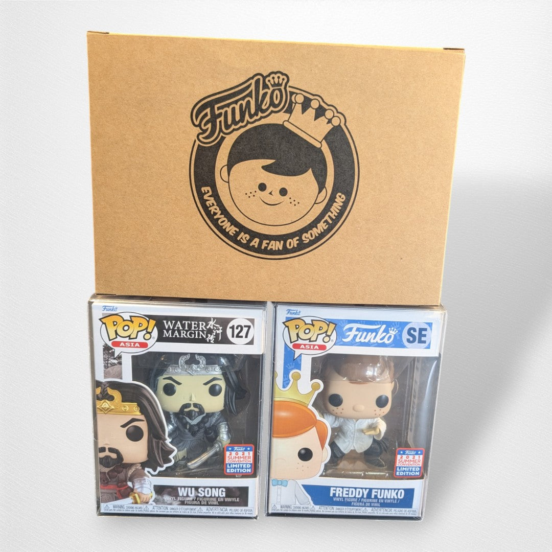 Kung Fu Freddy Funko & Wu Song 127 Summer Convention Asia Exclusive 2-Pack Pop - Pop Culture Larrikin 