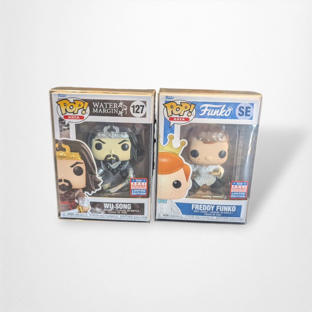 Kung Fu Freddy Funko & Wu Song 127 Summer Convention Asia Exclusive 2-Pack Pop - Pop Culture Larrikin 