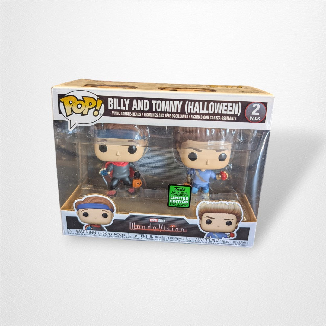 Marvel Billy and Tommy (Halloween) 2-Pack Pop - Pop Culture Larrikin 