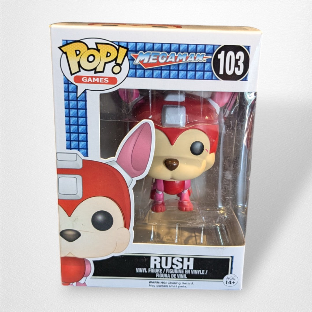 Megaman Rush 103 Pop - Pop Culture Larrikin 