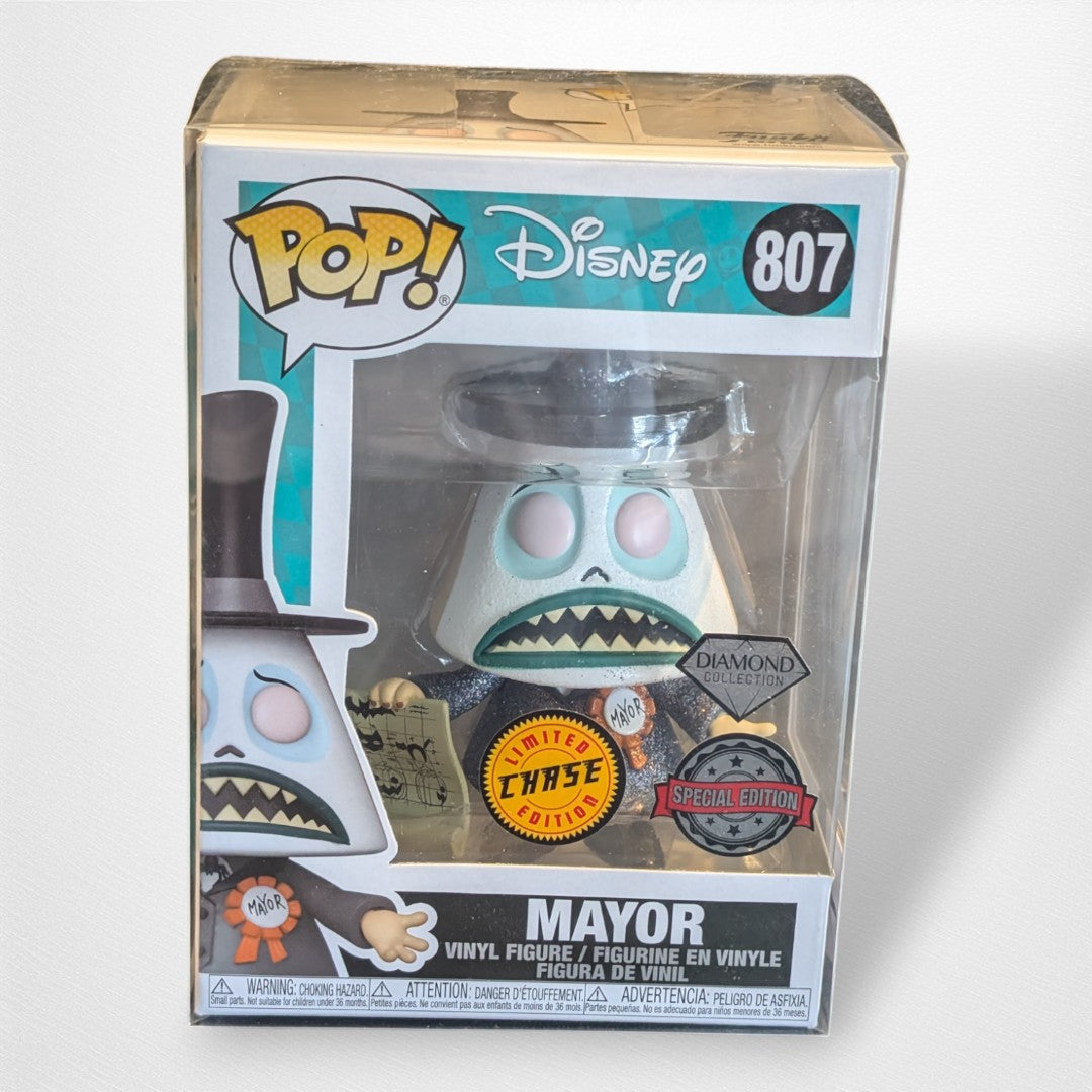 The Nightmare Before Christmas Mayor 807 Dimond CHASE Pop - Pop Culture Larrikin 