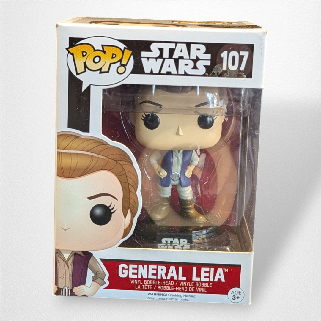 Funko Pop! General Leia #107 - Star Wars vinyl figure