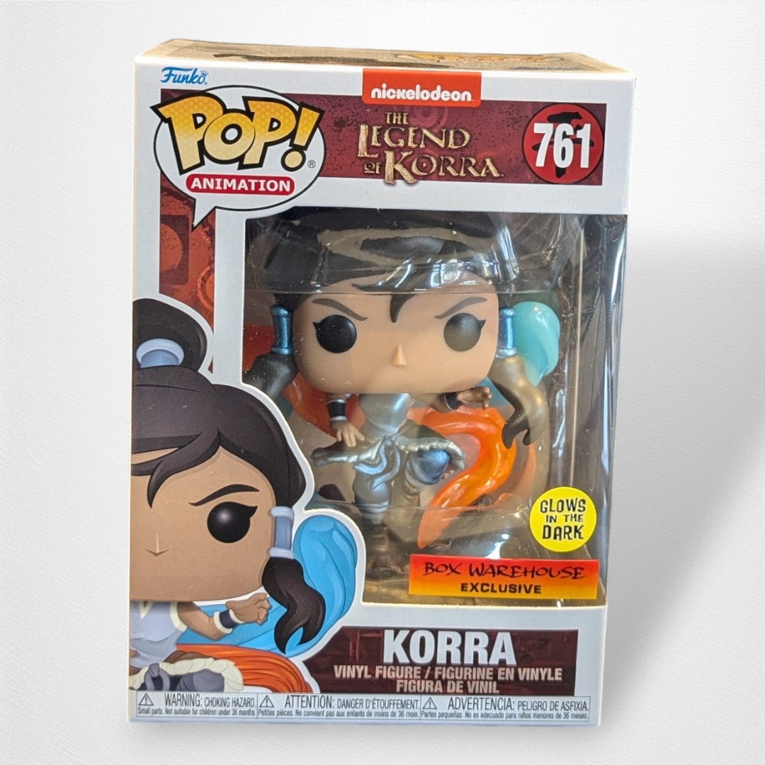 Korra GLOW 761 Legend of Korra Pop! Vinyl - Pop Culture Larrikin 