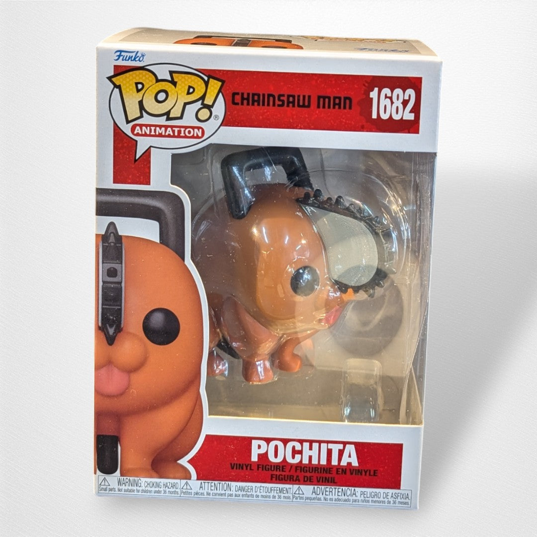 Pochita 1682 Chainsaw Man Pop! Vinyl - Pop Culture Larrikin 