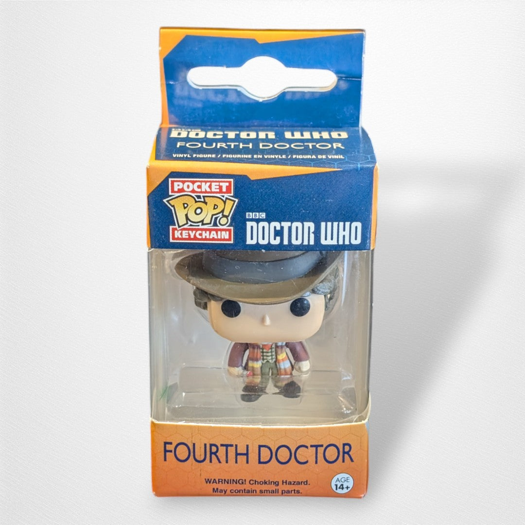 Fourth Doctor keyring Doctor Who Pop! Vinyl - Pop Culture Larrikin 