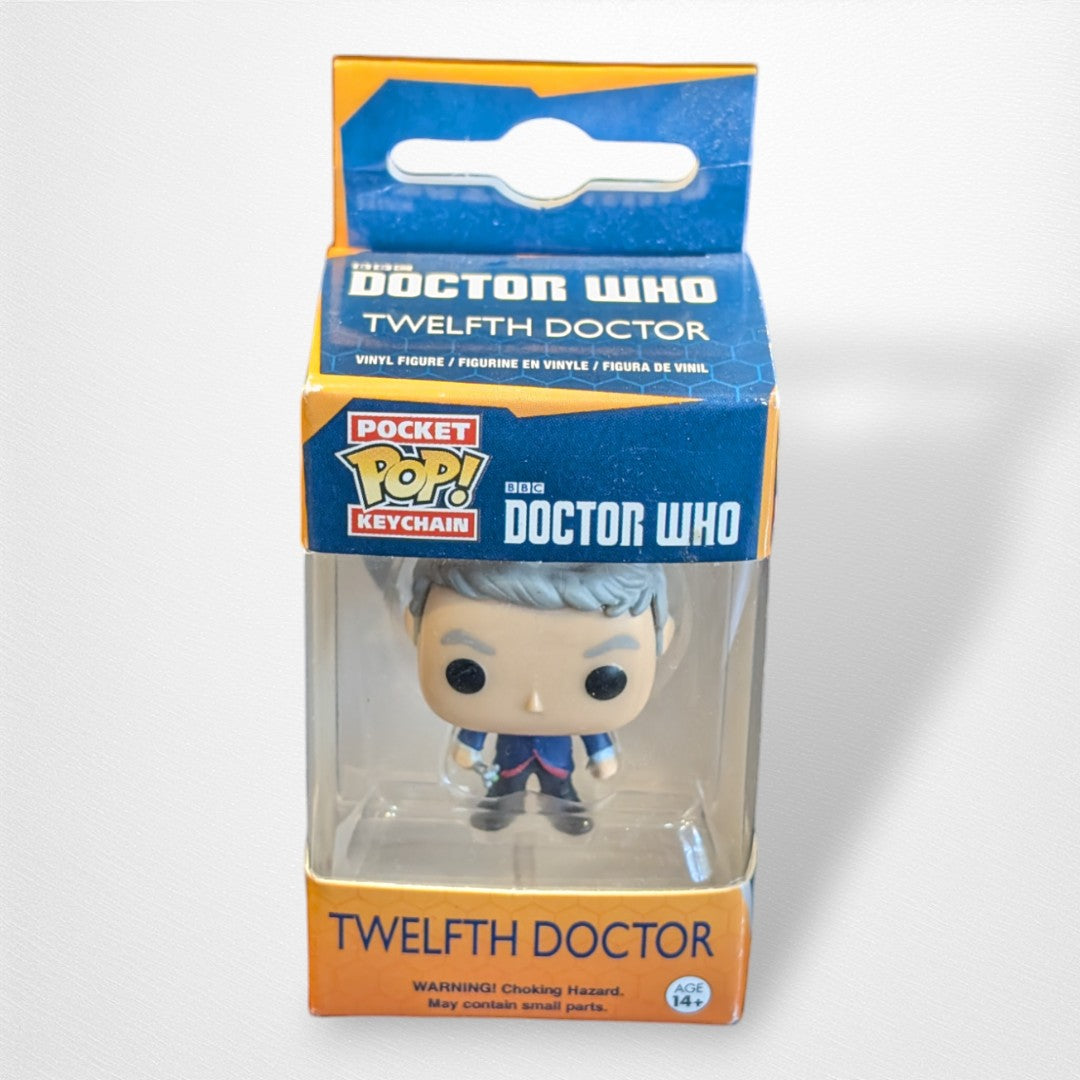 Twelfth Doctor keyring Doctor who Pop! Vinyl - Pop Culture Larrikin 