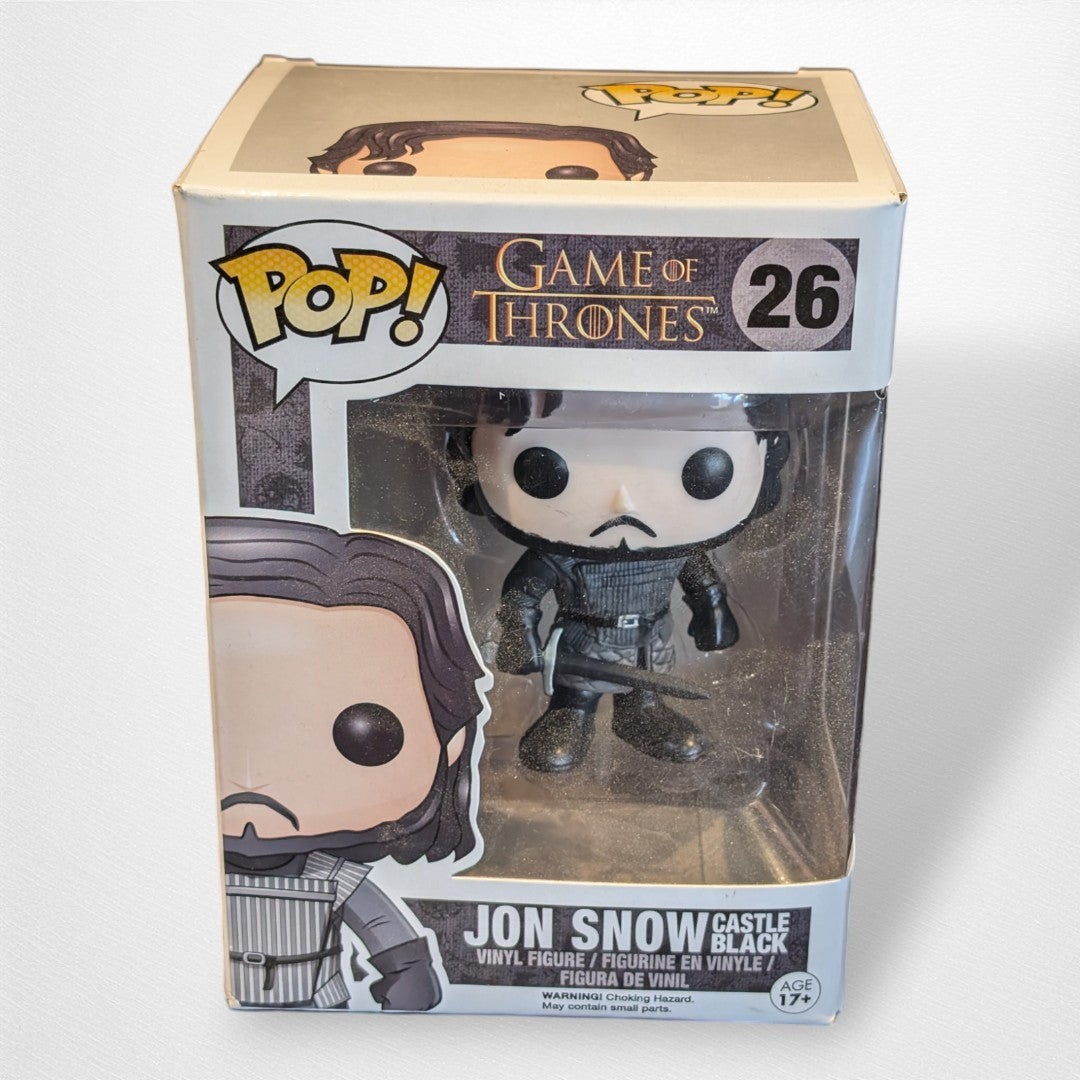 Jon Snow (castle black) 26 Game of Thrones Pop! Vinyl - Pop Culture Larrikin 