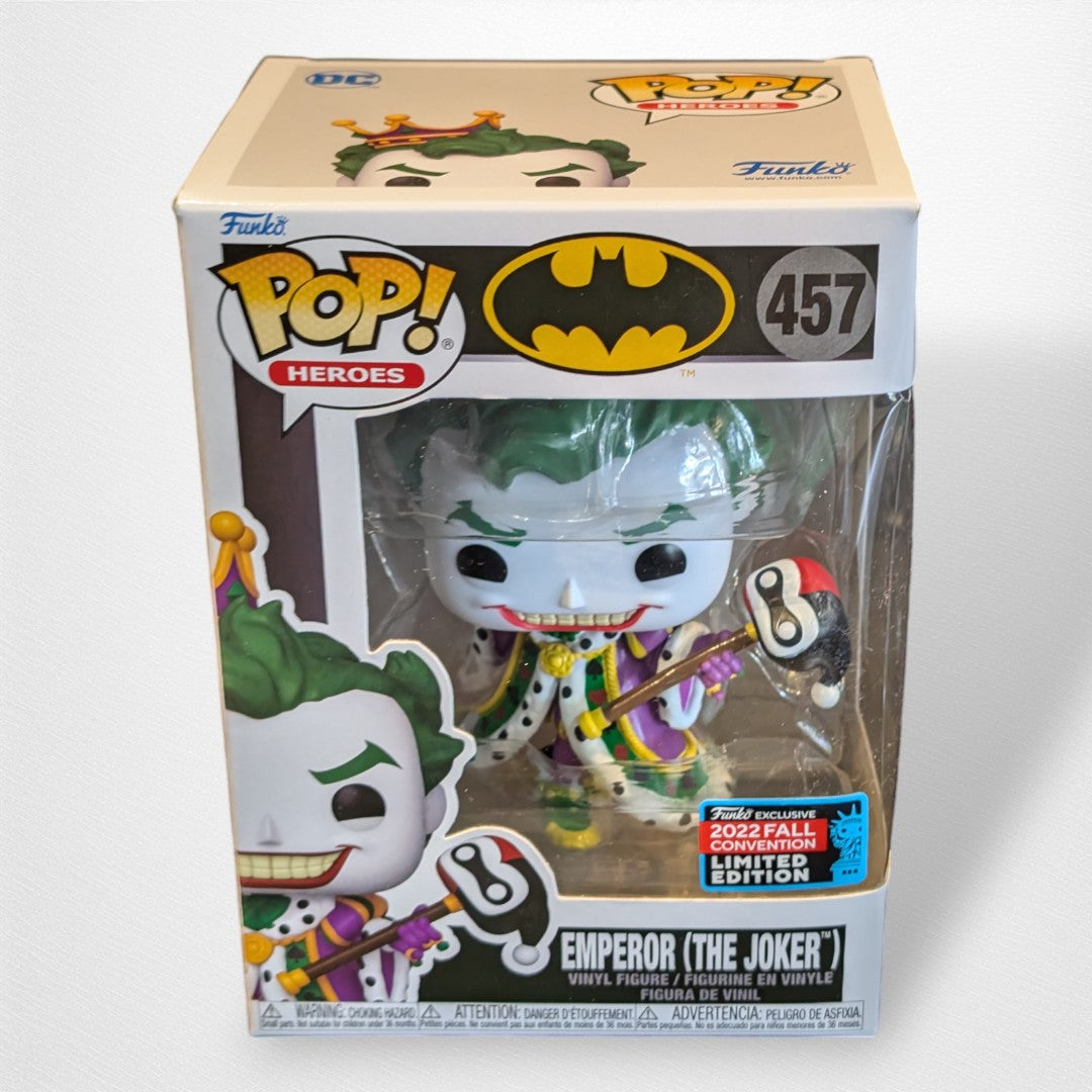 Emperor (the Joker) 457 DC Pop! Vinyl - Pop Culture Larrikin 