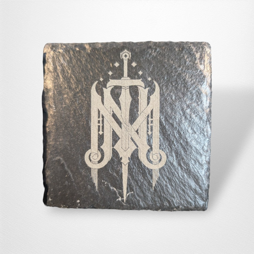 Coaster - Arcane Engravings Curated Designs - Pop Culture Larrikin 