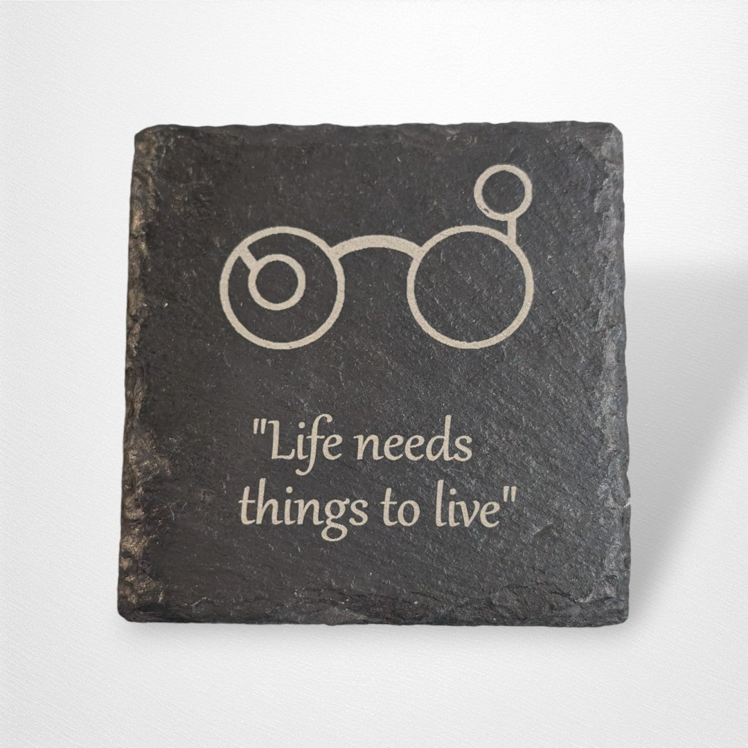 Coaster - Arcane Engravings Curated Designs - Pop Culture Larrikin 