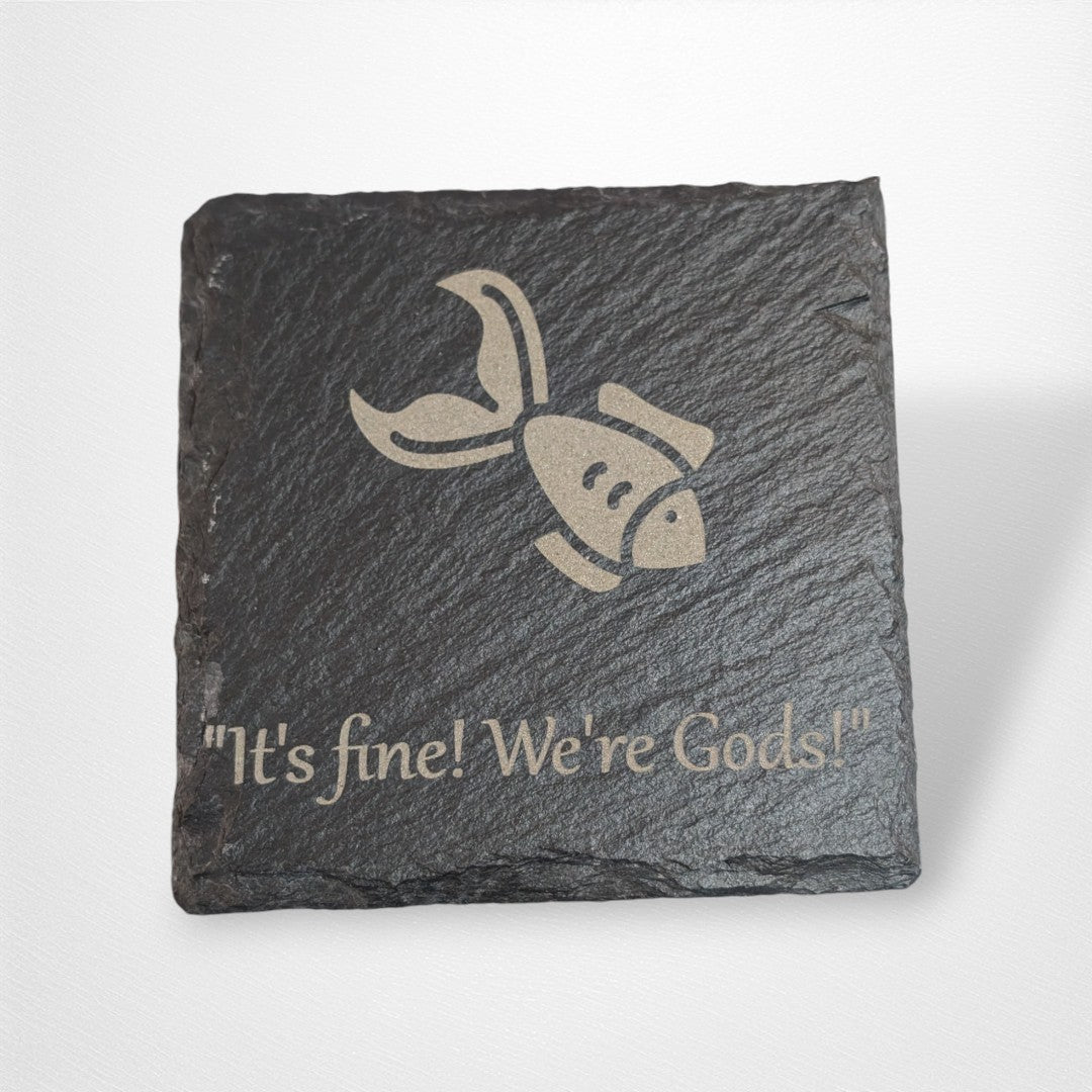 Coaster - Arcane Engravings Curated Designs - Pop Culture Larrikin 
