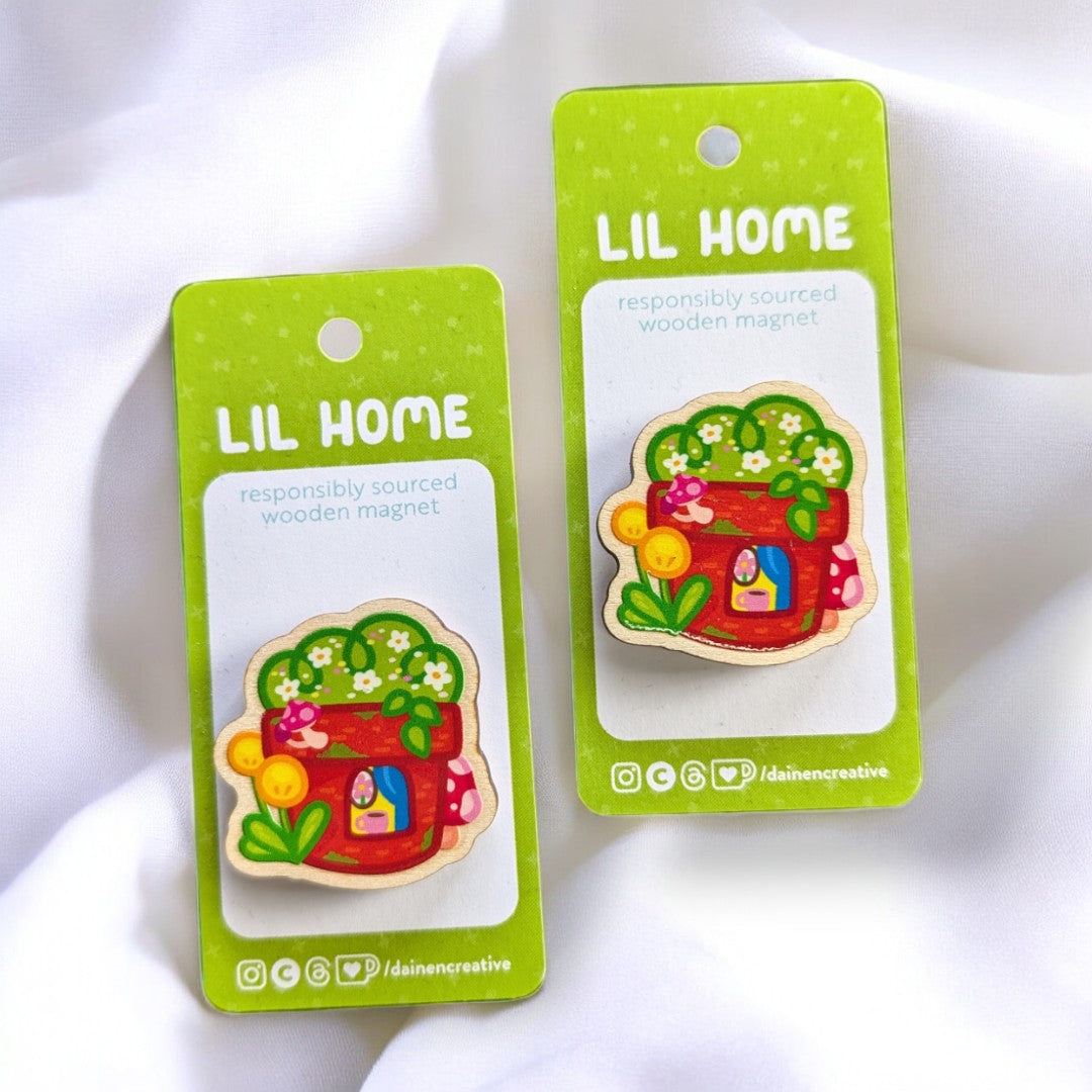 Artist Series - Magnet Brooch - Dainencreative - Pop Culture Larrikin 