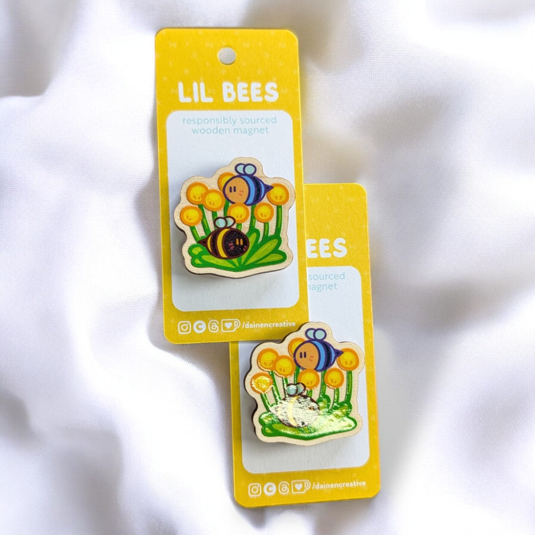 Artist Series - Magnet Brooch - Dainencreative - Pop Culture Larrikin 