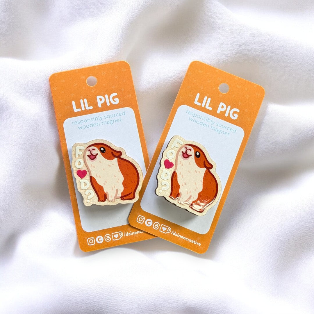 Artist Series - Magnet Brooch - Dainencreative - Pop Culture Larrikin 