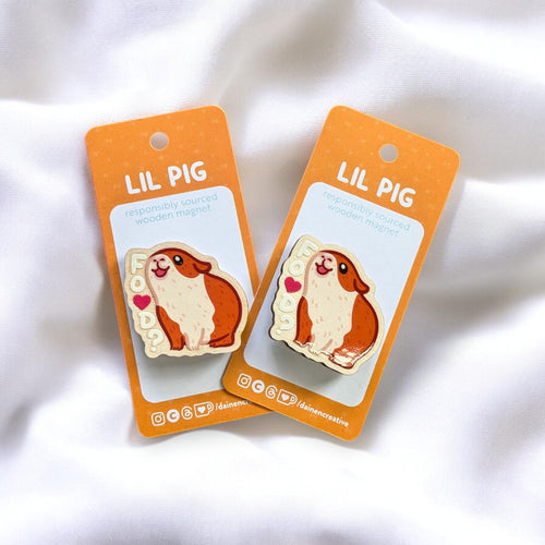 Artist Series - Magnet Brooch - Dainencreative - Pop Culture Larrikin