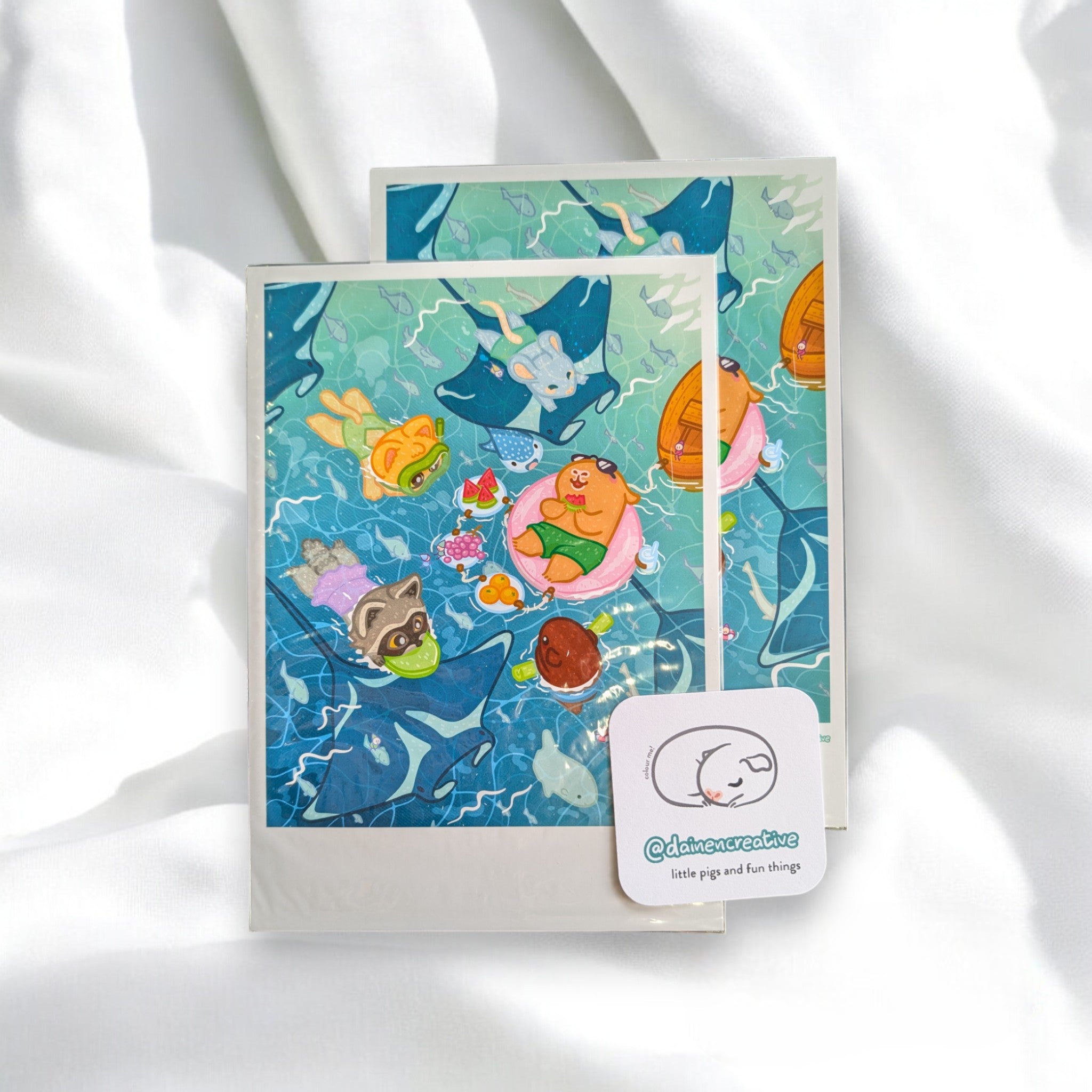 Artist Series - Art Print - Dainencreative - Pop Culture Larrikin 