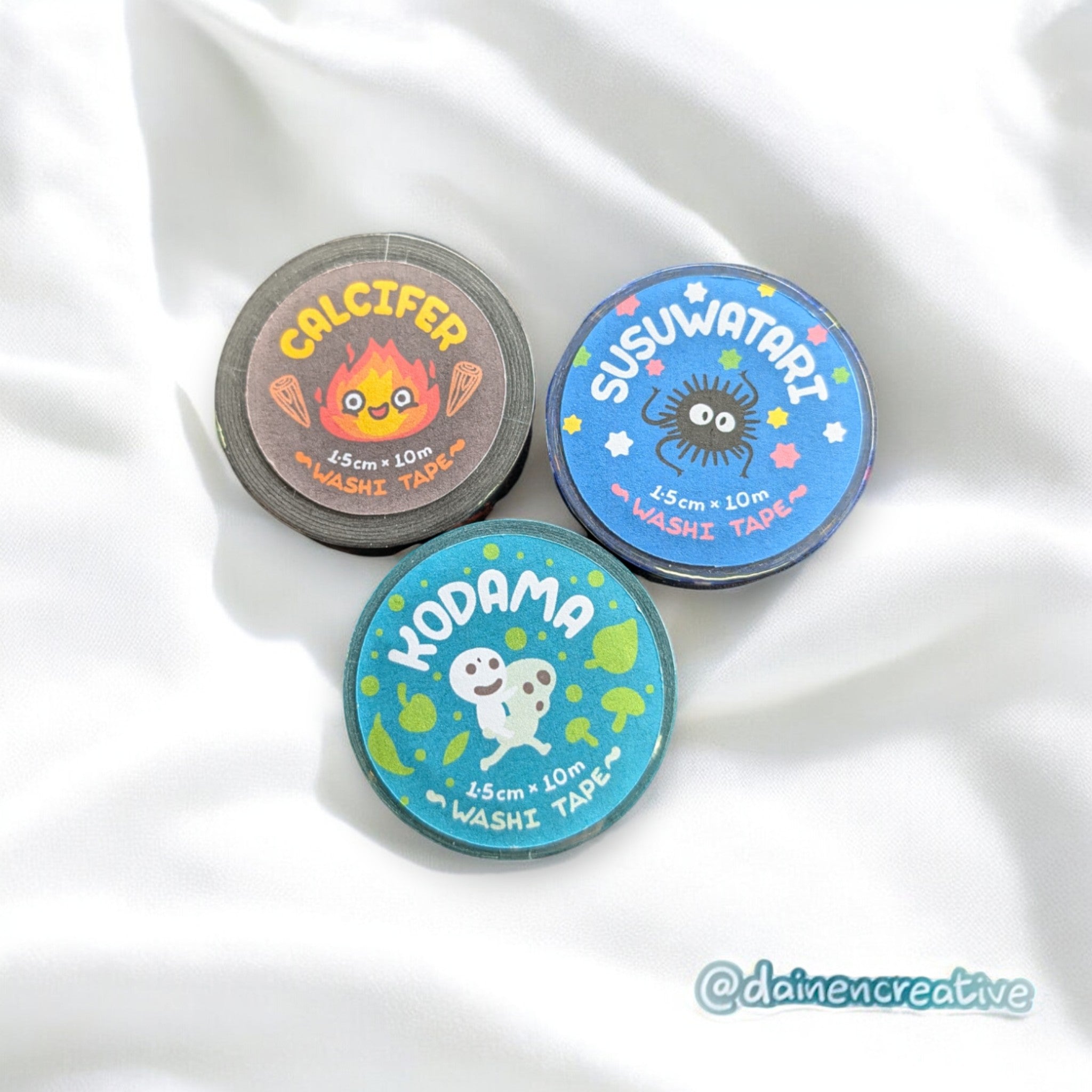 Artist Series - Washi Tape - Dainencreative - Pop Culture Larrikin 