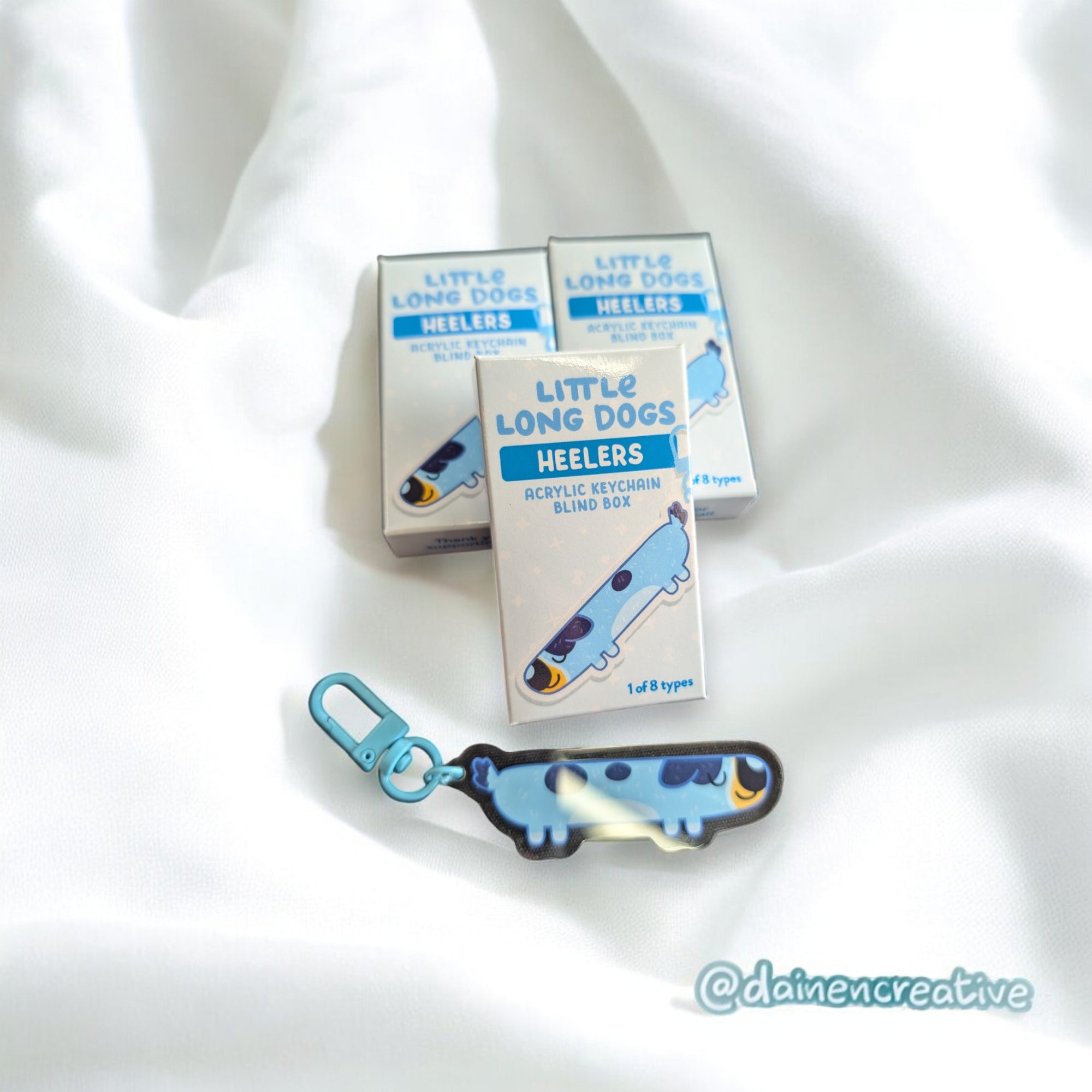 Artist Series - Key Ring - Dainencreative - Pop Culture Larrikin 