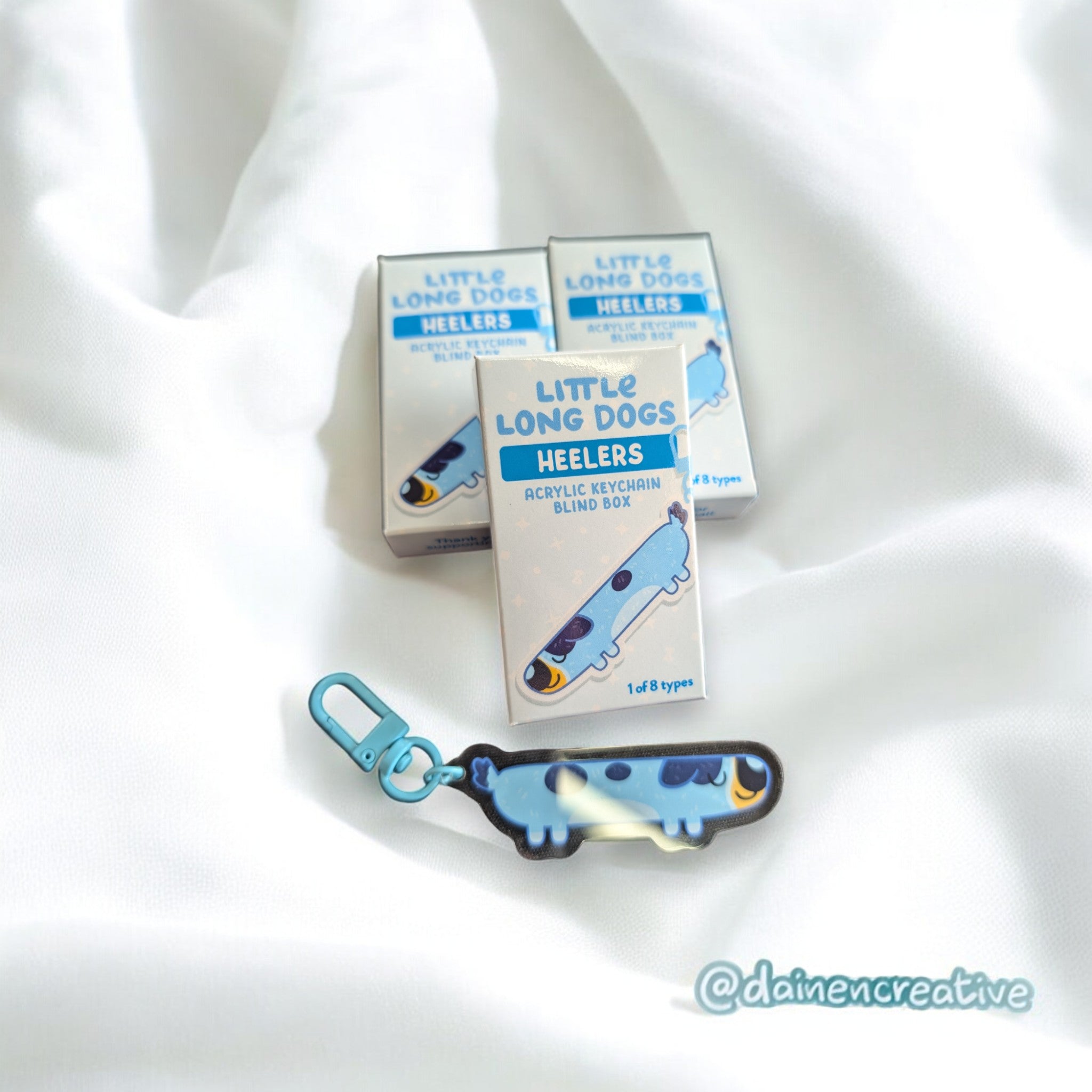 Artist Series - Key Ring - Dainencreative - Pop Culture Larrikin 