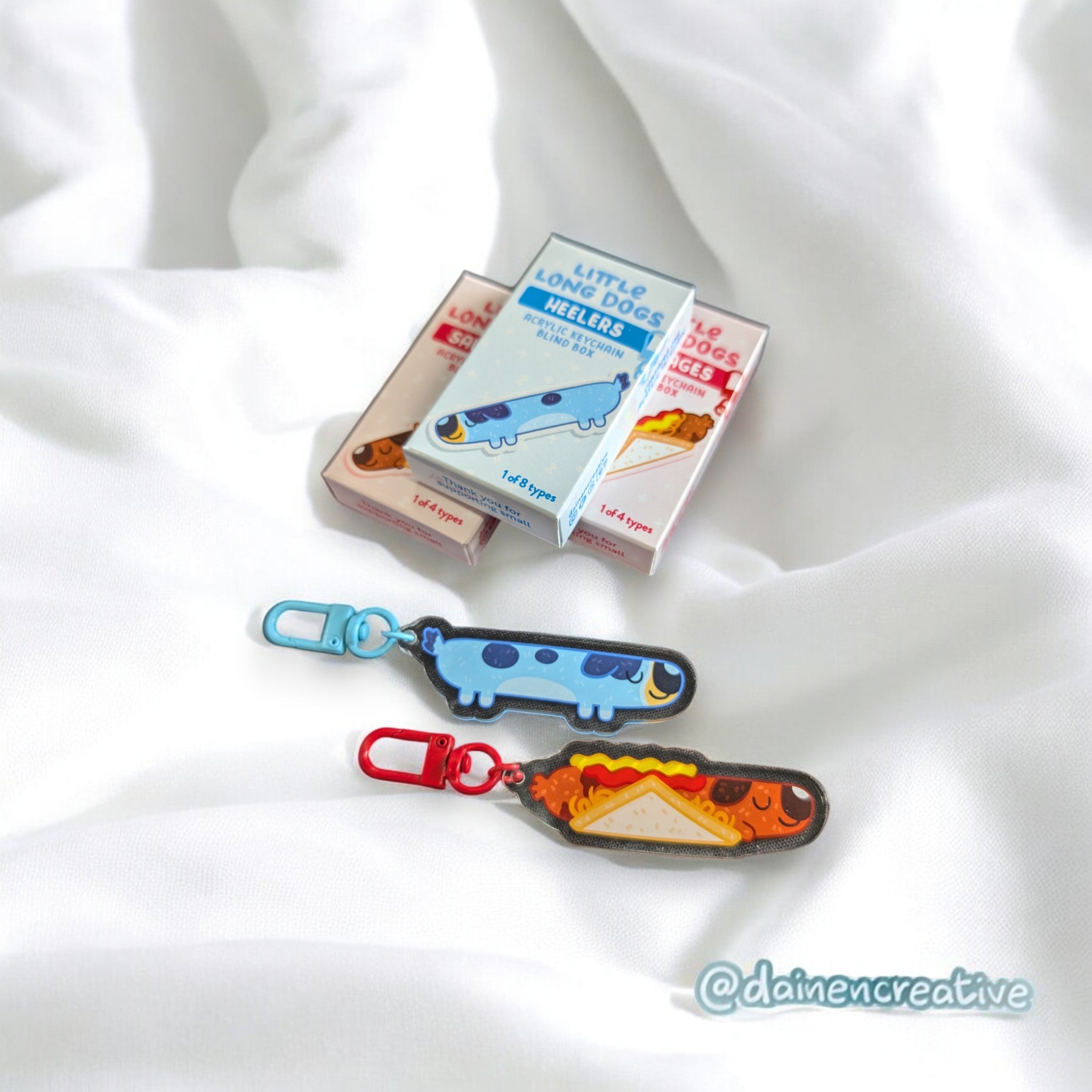 Artist Series - Key Ring - Dainencreative - Pop Culture Larrikin 