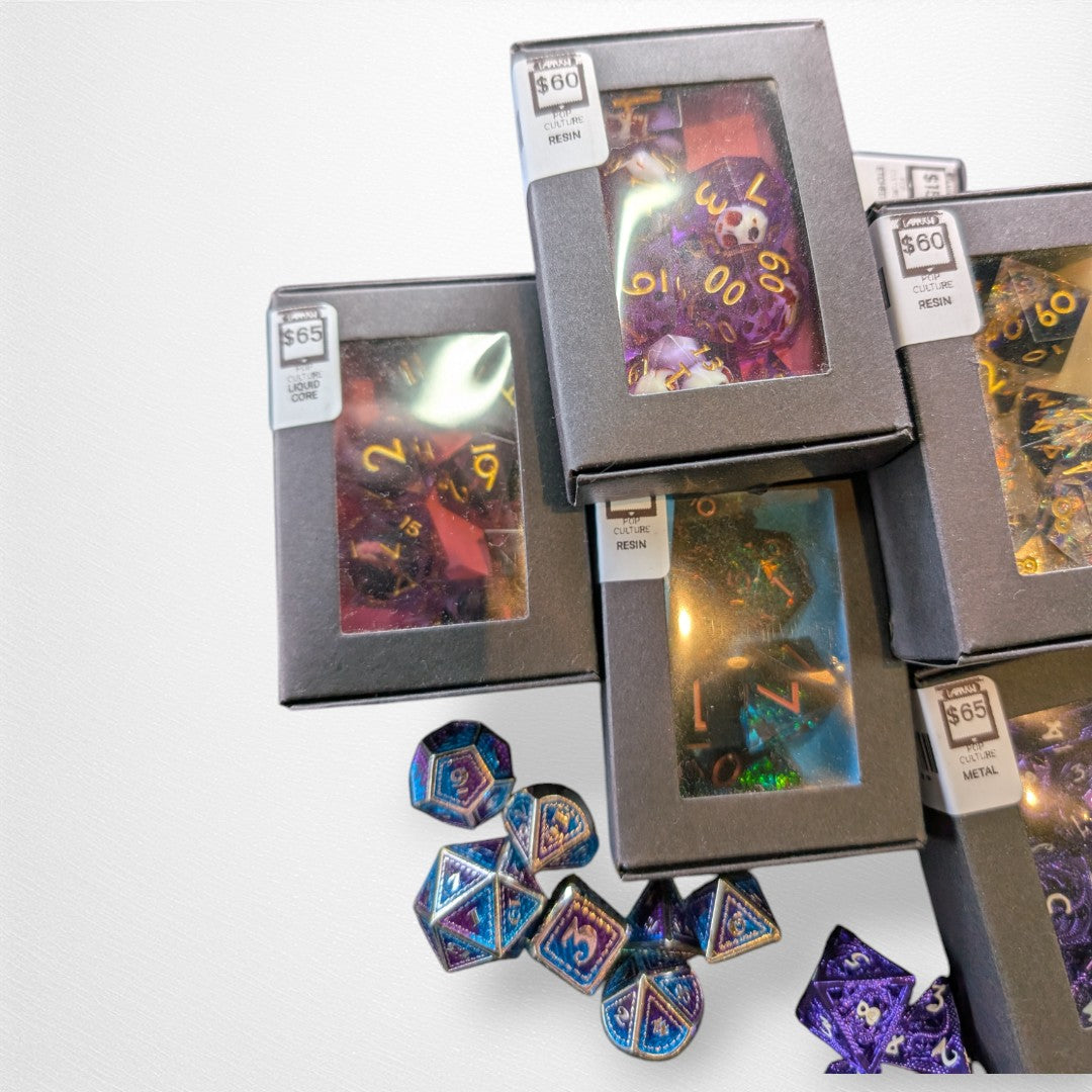 Dice Set - Luxury Dice - Pop Culture Larrikin 