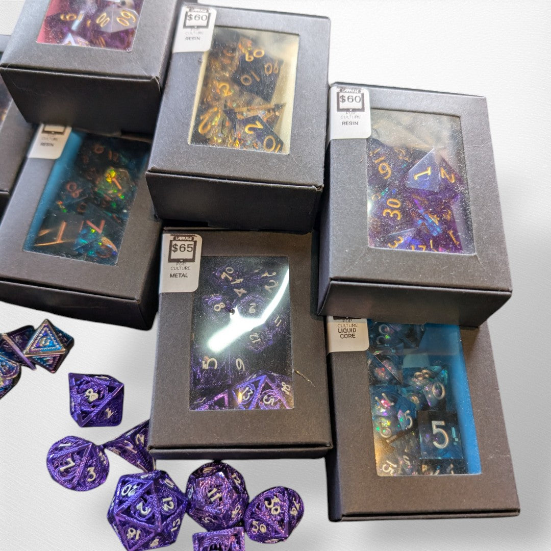 Dice Set - Luxury Dice - Pop Culture Larrikin 